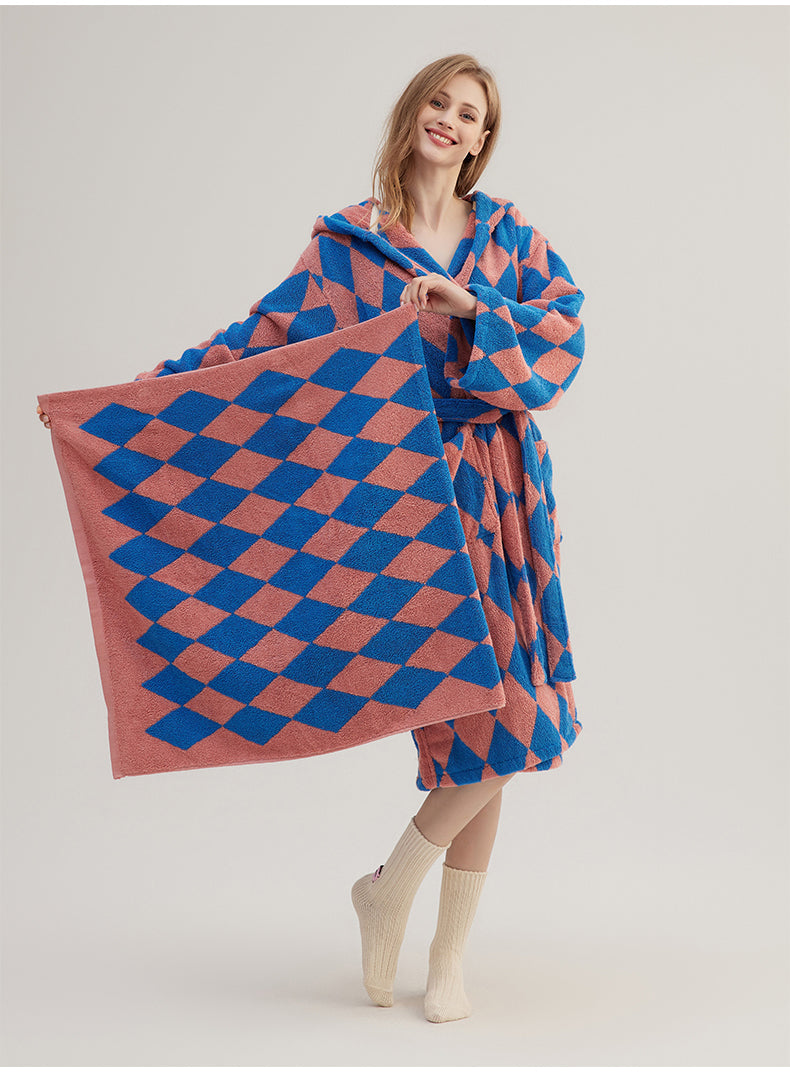 Diamond Checkered Towels