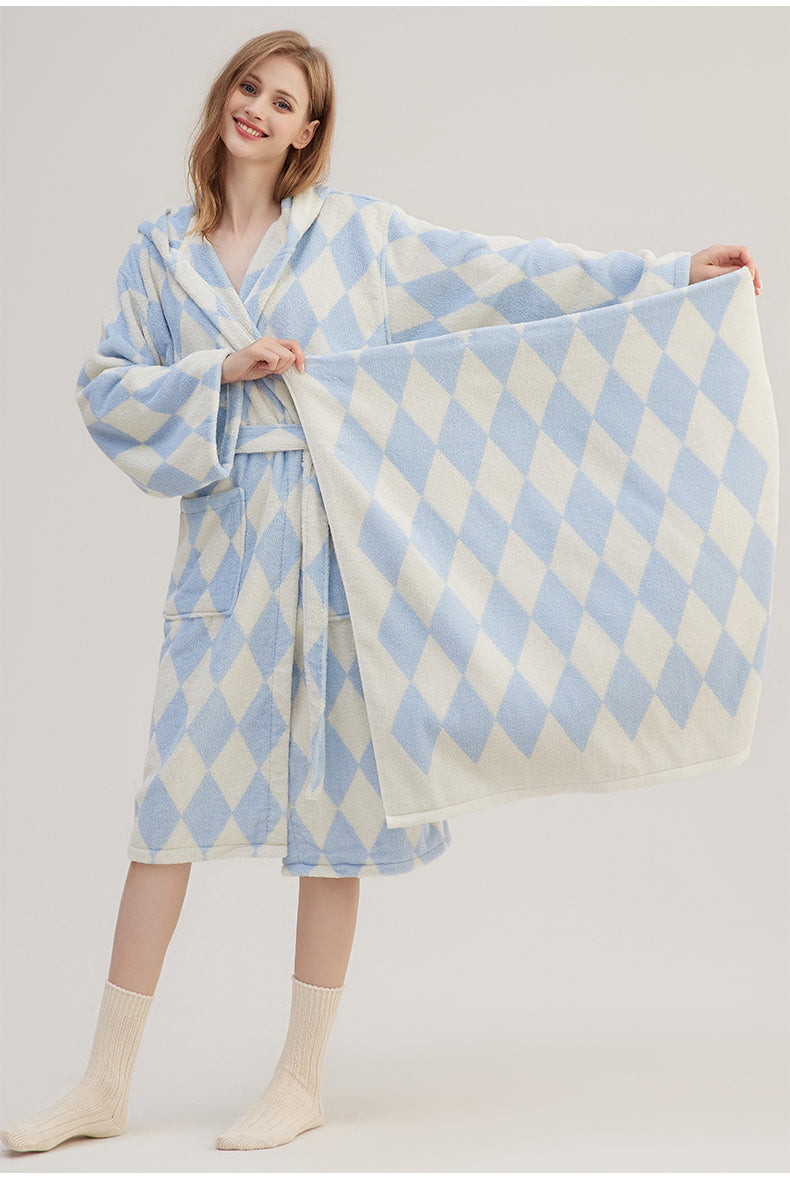 Diamond Checkered Towels
