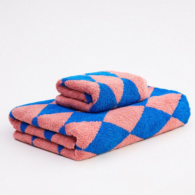 Diamond Checkered Towels