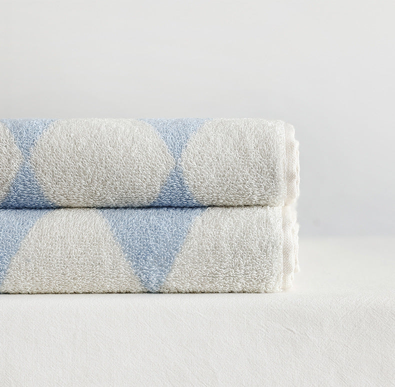 Diamond Checkered Towels