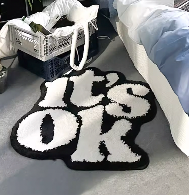 "it's ok" Rug