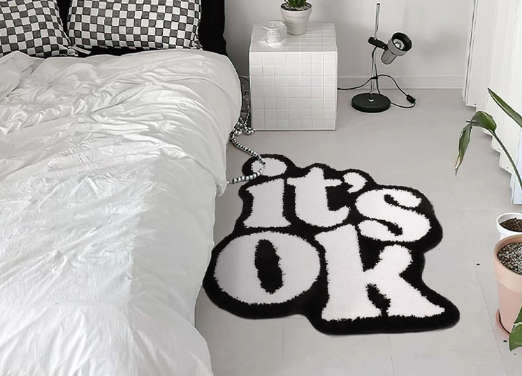 "it's ok" Rug