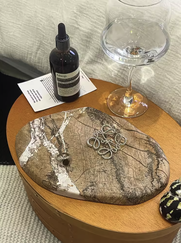 Natural Marble Slate Tray