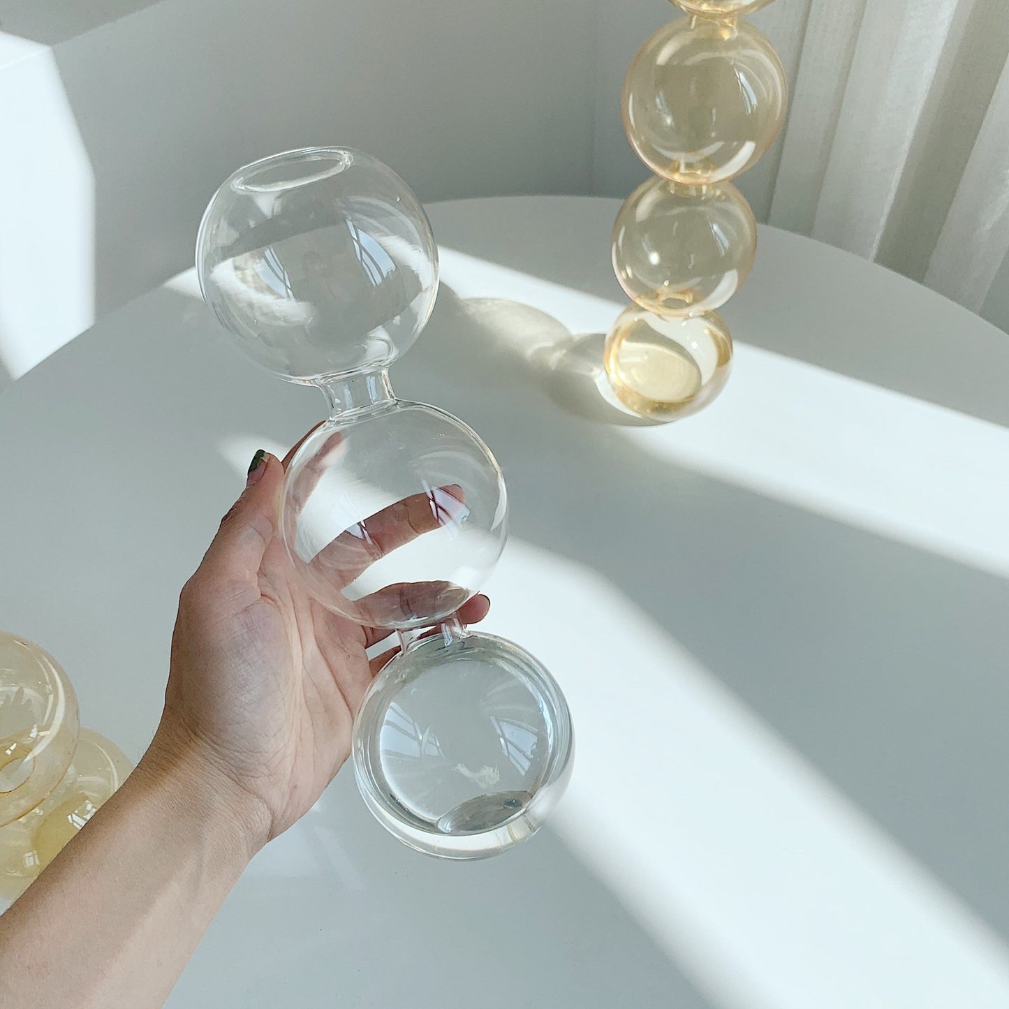 Bubble Glass Vase - Rumi Living