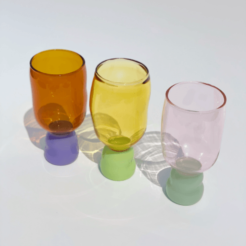 Drinking Glasses Colorful, Small Drinking Glass