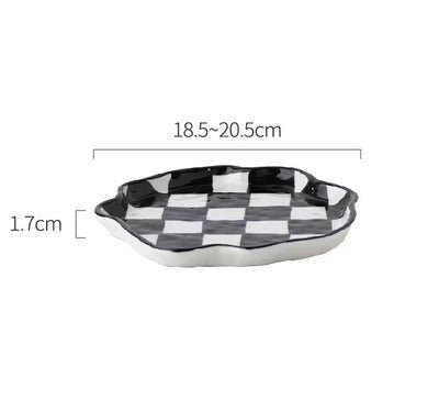 Checker 3-Piece Breakfast Set - Rumi Living