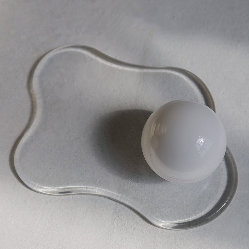 Clear Splat Droplet Coaster - Rumi Living