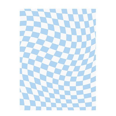 Colourful Wavy Checkerboard Rug - Rumi Living