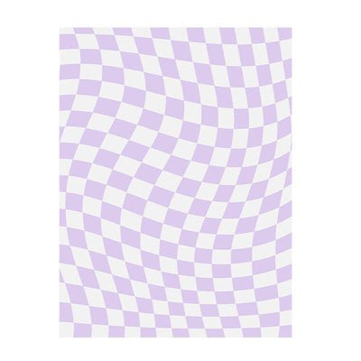 Colourful Wavy Checkerboard Rug - Rumi Living