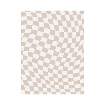 Colourful Wavy Checkerboard Rug - Rumi Living