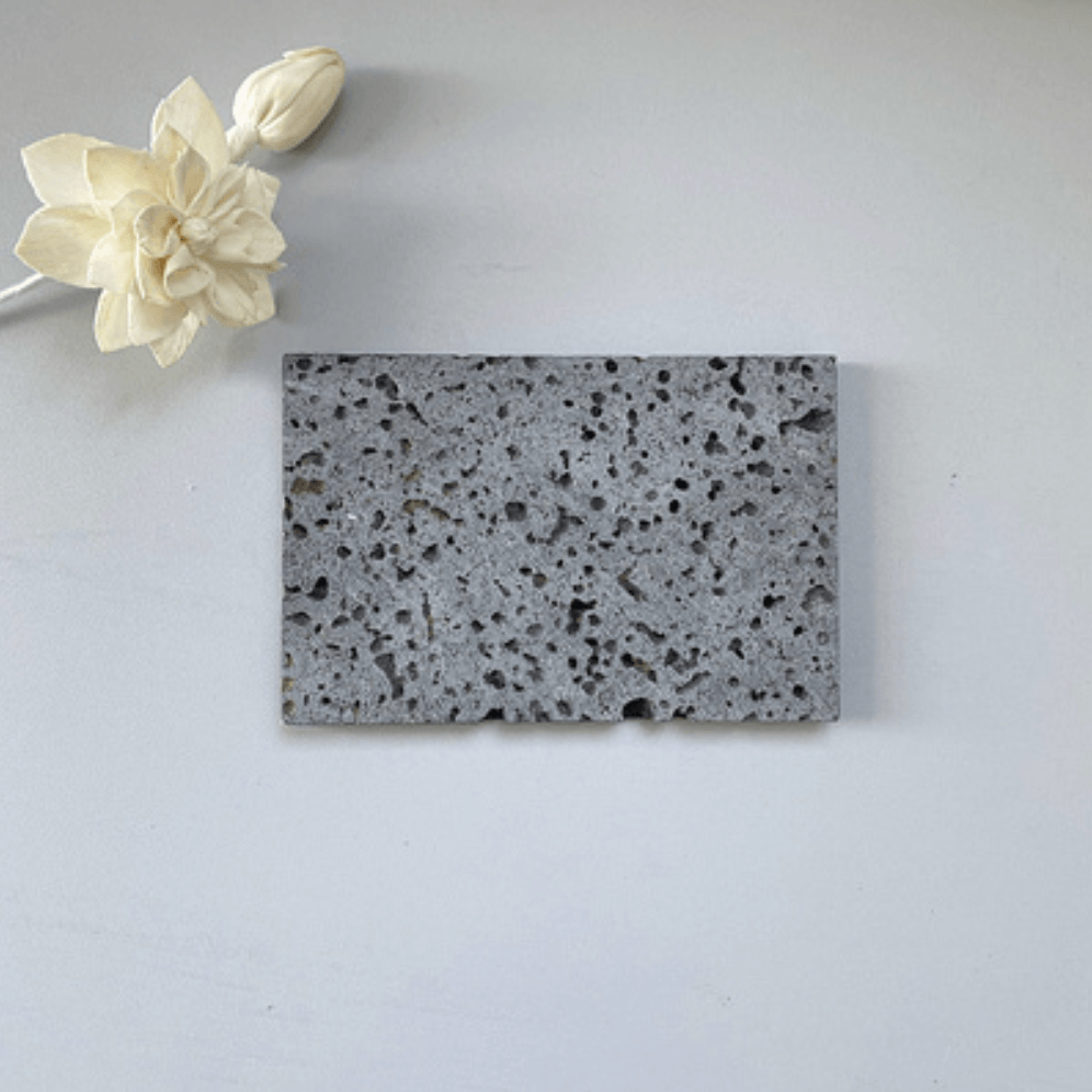 Natural Travertine Stone Slate Jewellery Display - Rumi Living