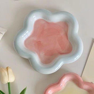 Pastel Little Flower Dish Plate - Rumi Living