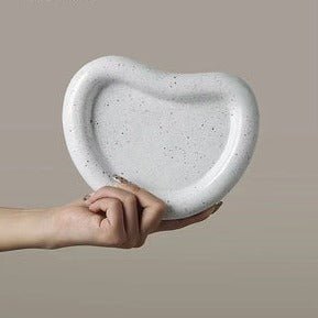 Speckle Ceramic Cloud Dish + Tray - Rumi Living
