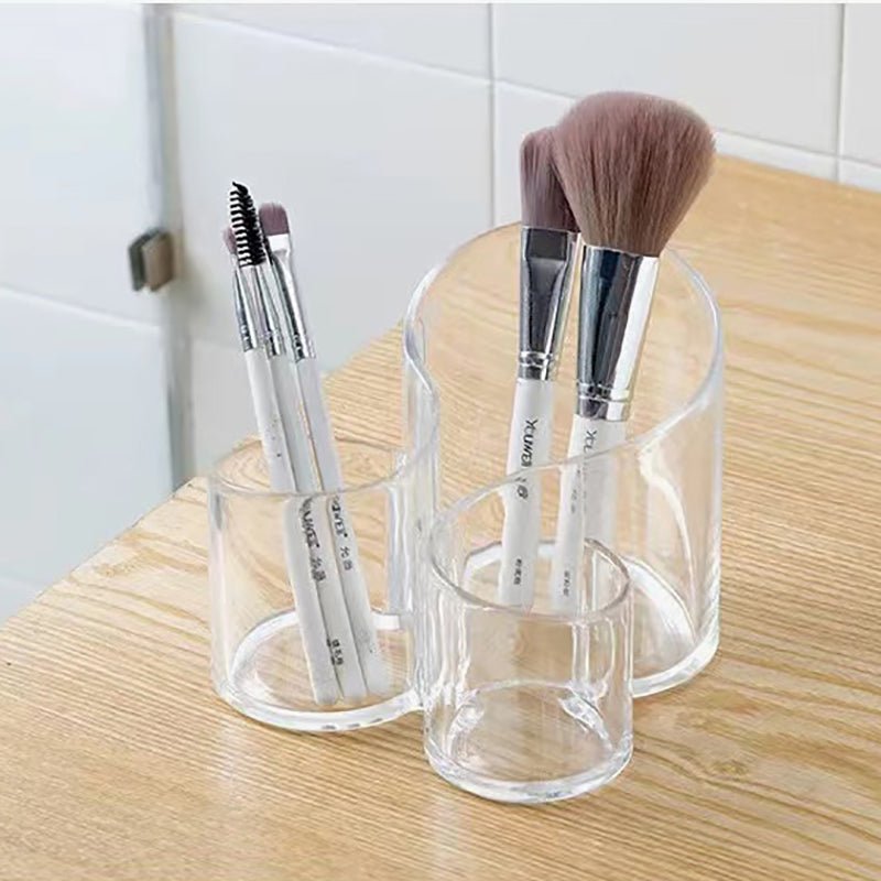 Trio Acrylic Brush Holder - Rumi Living