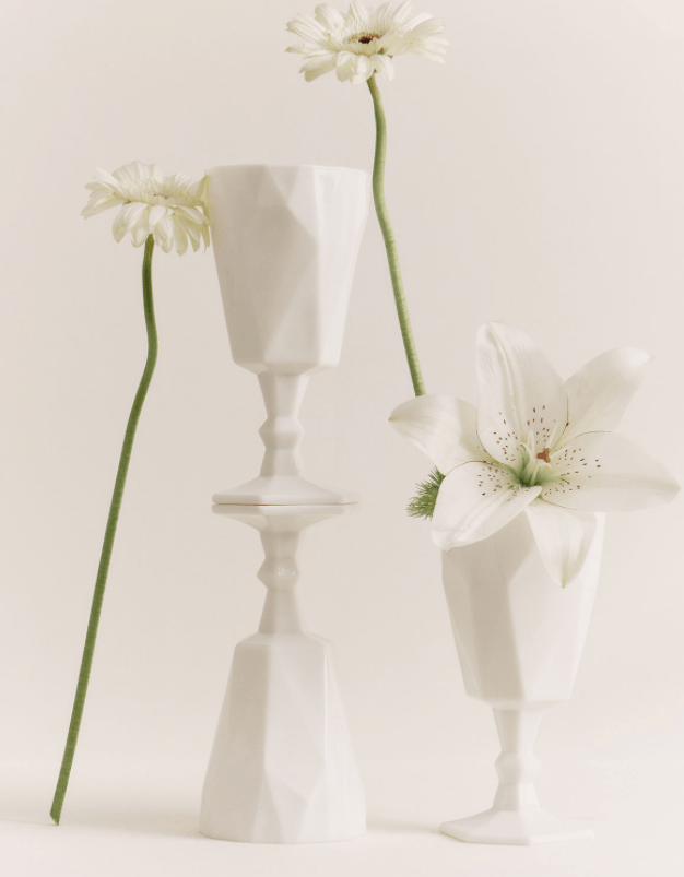 White Jade Wine Glass - Rumi Living