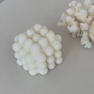 White Non-Scented Shaped Candles - Rumi Living