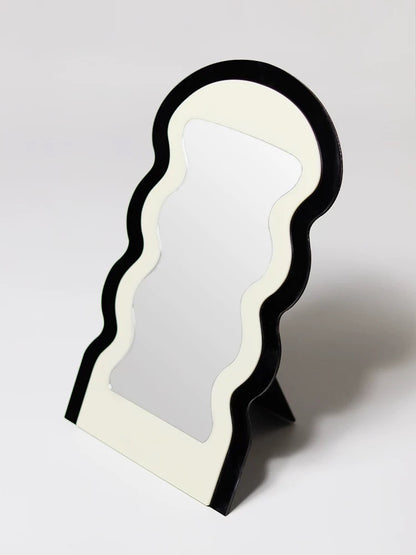 Wavy Contrast Dressing Table Mirror