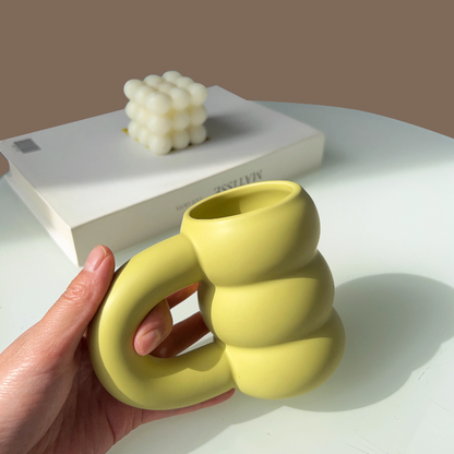 Bubble Roll Ceramic Mug