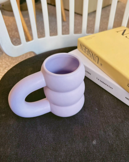 Bubble Roll Ceramic Mug