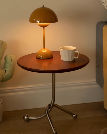 Vintage-Inspired Wood Coffee Table