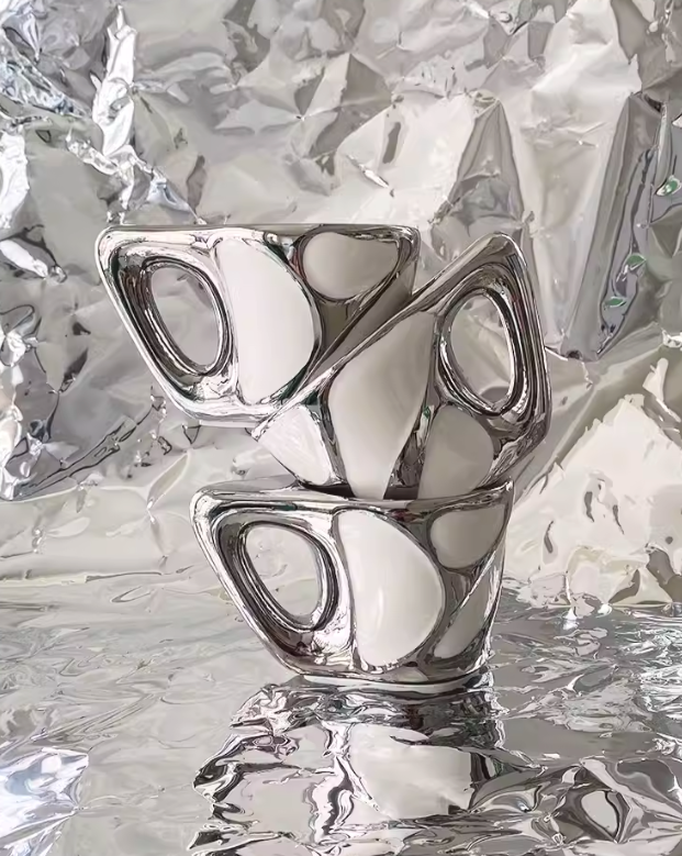 Cosmos Metallic Coffee Mug