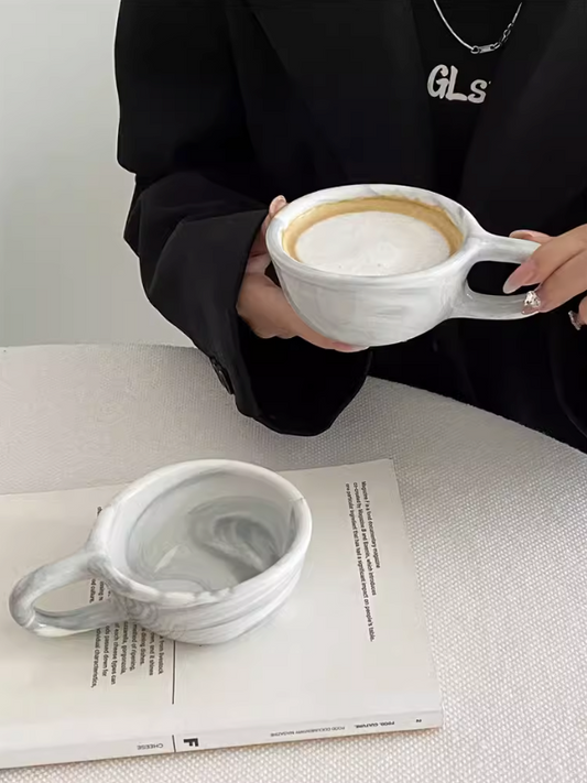 Marbled Tie Dye Coffee Mug