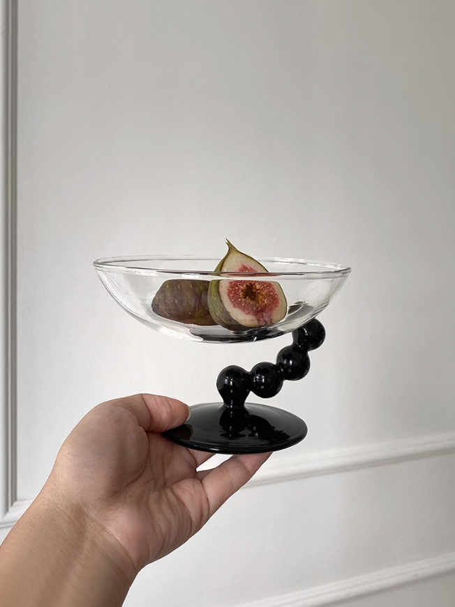 Beady Cocktail Glass