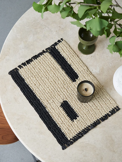 Geometric Woven Placemats