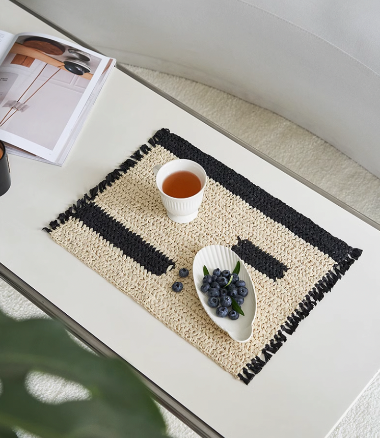 Geometric Woven Placemats