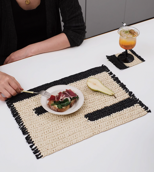 Geometric Woven Placemats