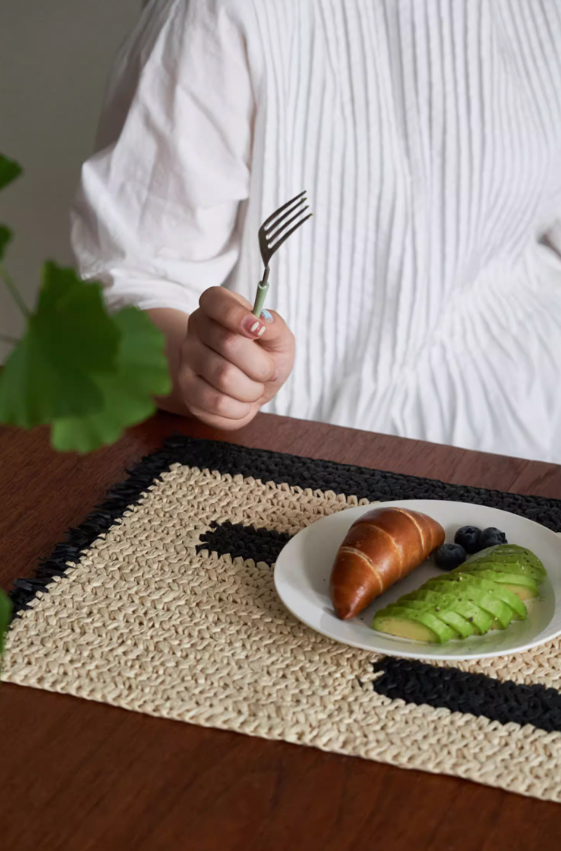 Geometric Woven Placemats