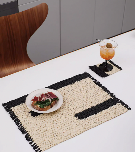 Geometric Woven Placemats