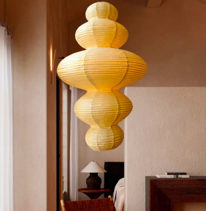 Akari Gourd Paper Pendant Lamp