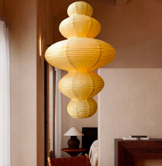 Akari Gourd Paper Pendant Lamp