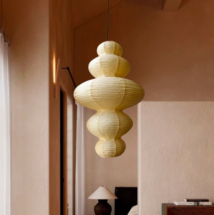 Akari Gourd Paper Pendant Lamp