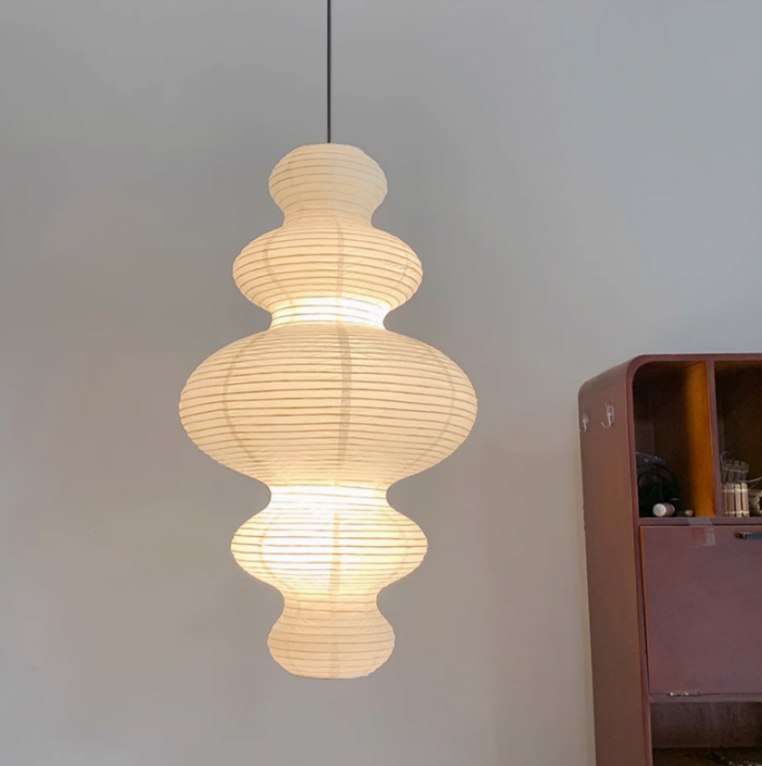 Akari Gourd Paper Pendant Lamp