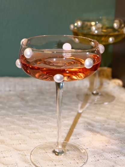 Pearl Coupe Cocktail Glasses