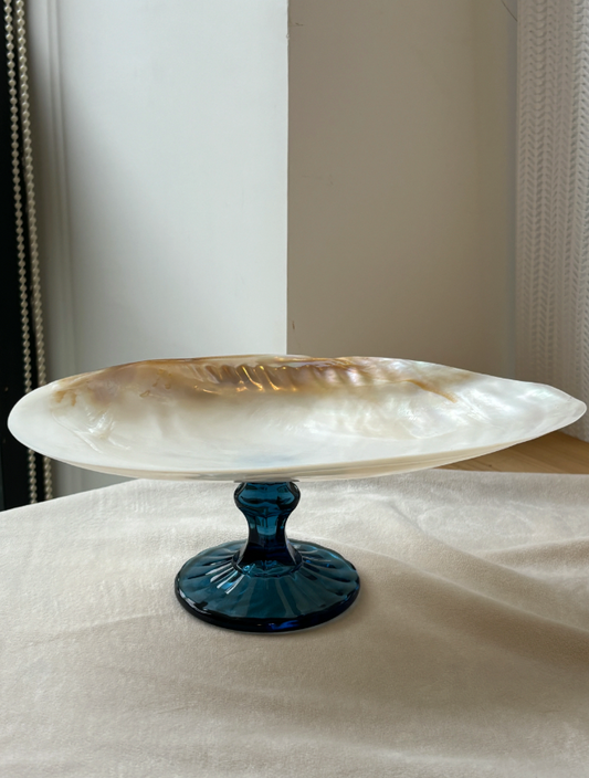 French Pearl Shell Dish Tray