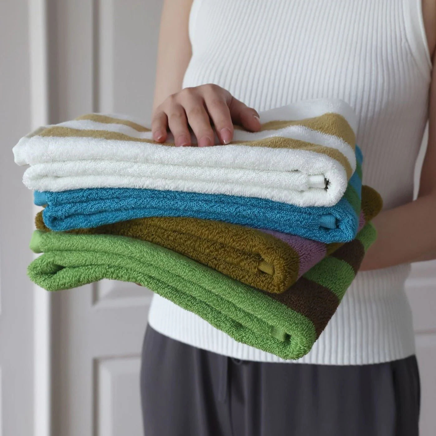 Mori Striped Towels