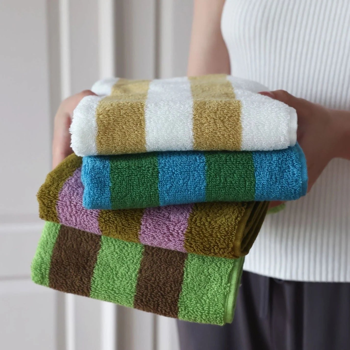 Mori Striped Towels