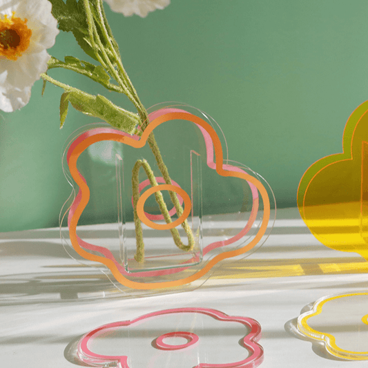 Acrylic Flower Vase - Rumi Living