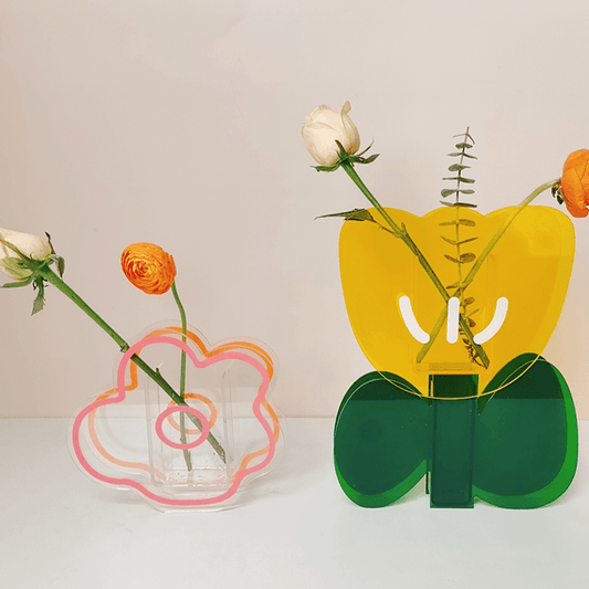 Acrylic Flower Vase - Rumi Living
