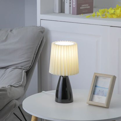 Allure Pleated Table Lamp - Rumi Living