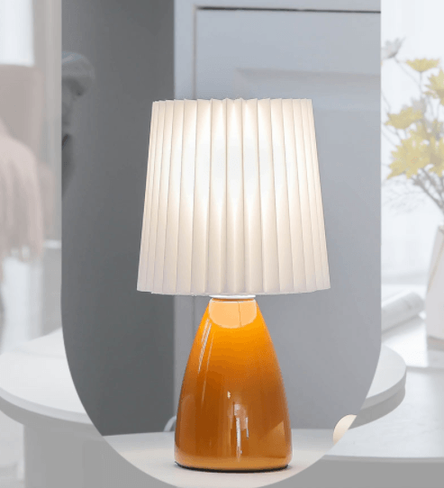 Allure Pleated Table Lamp - Rumi Living