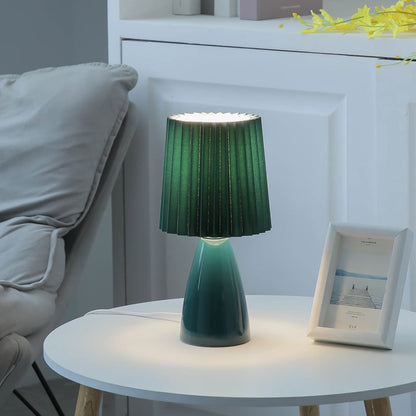 Allure Pleated Table Lamp - Rumi Living