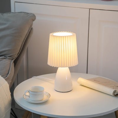 Allure Pleated Table Lamp - Rumi Living