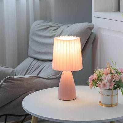 Allure Pleated Table Lamp - Rumi Living