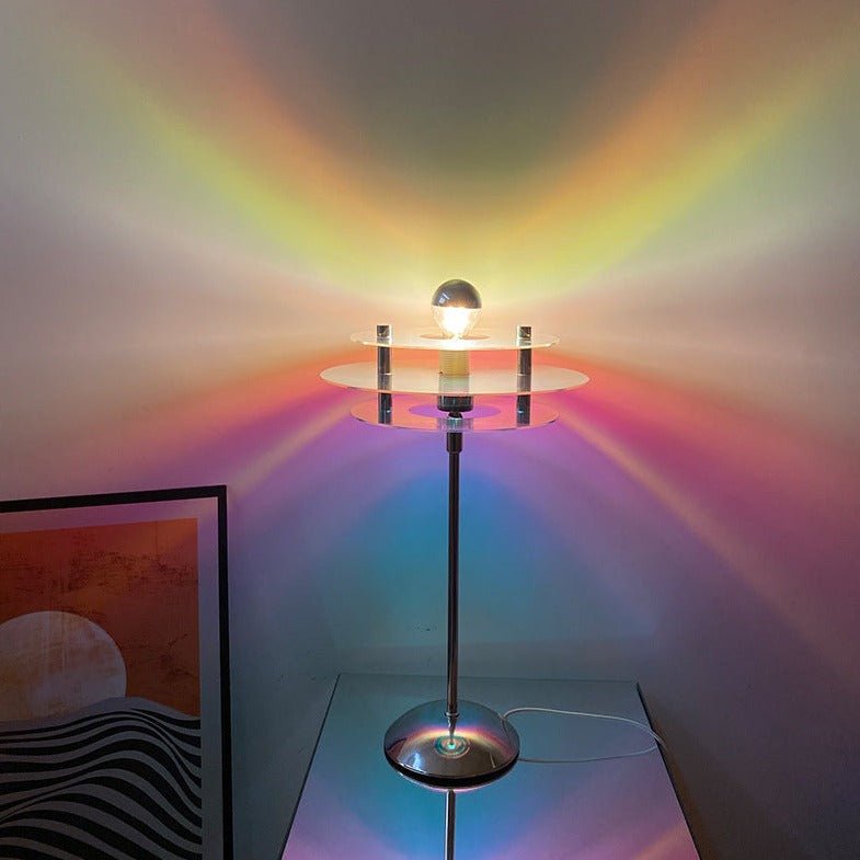 Bauhaus-inspired Retro Aura Sunset Lamp - Rumi Living