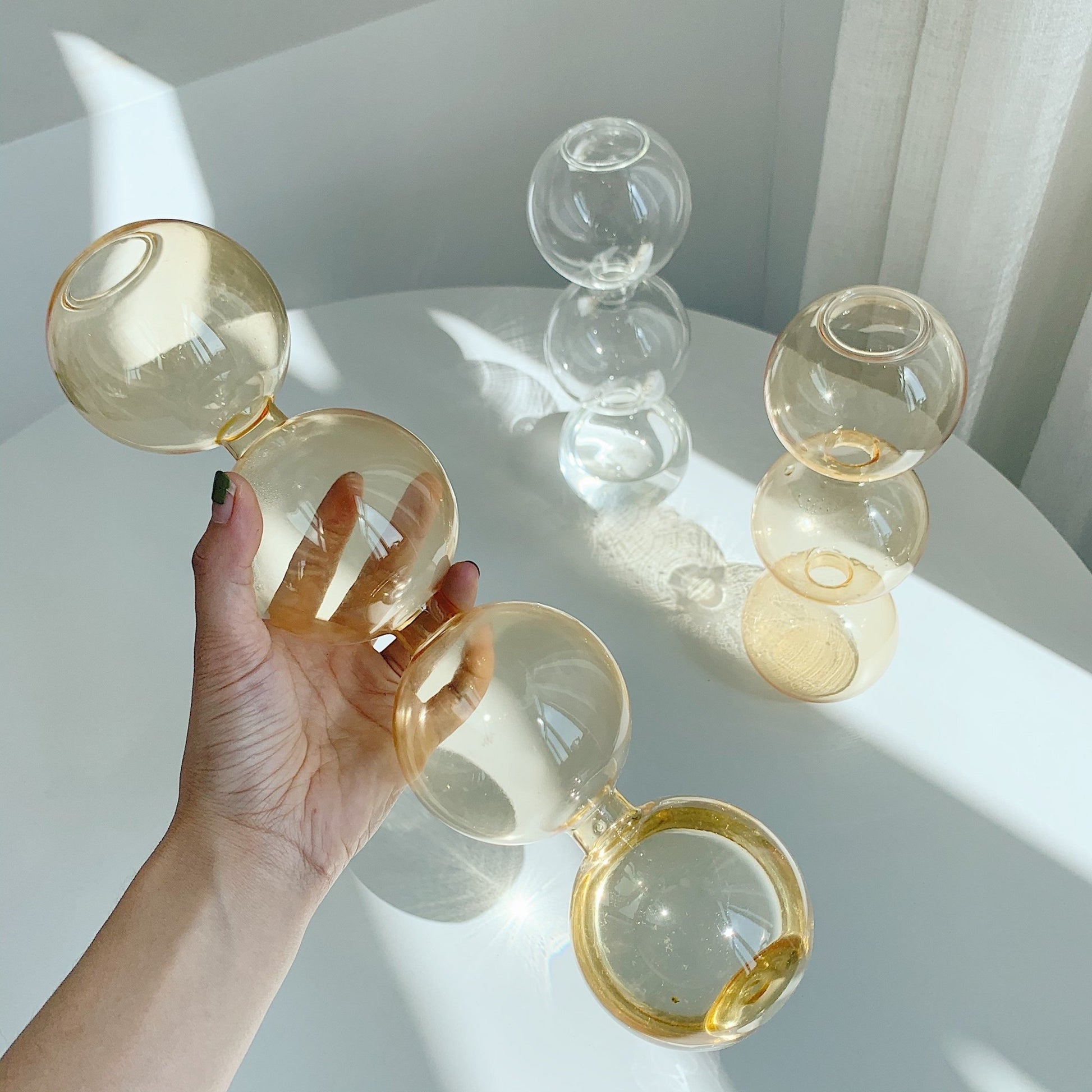 Bubble Glass Vase - Rumi Living