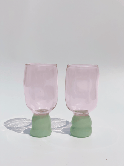 Cabana Drinking Glasses - Set of 2 - Rumi Living